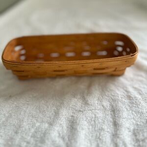 Longaberger Handwoven Basket - Natural Brown VINTAGE